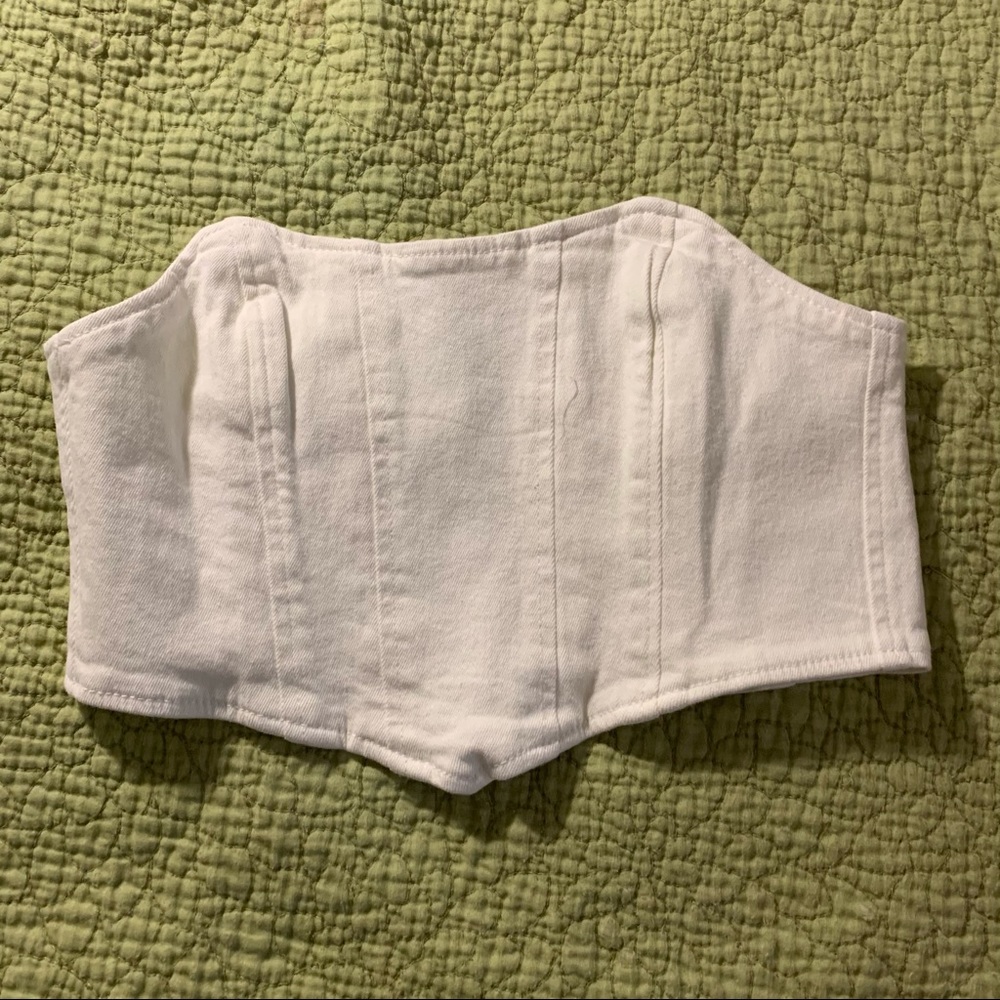 adika corset crop top